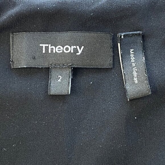 Theory Women's Alvmie Black Light Crepe Sleeveless‎ Jumpsuit Women's 2 - Picture 5 of 15